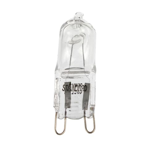 25W T4 Halogen Lamp, 42mm Clear, G9 Base, 130V